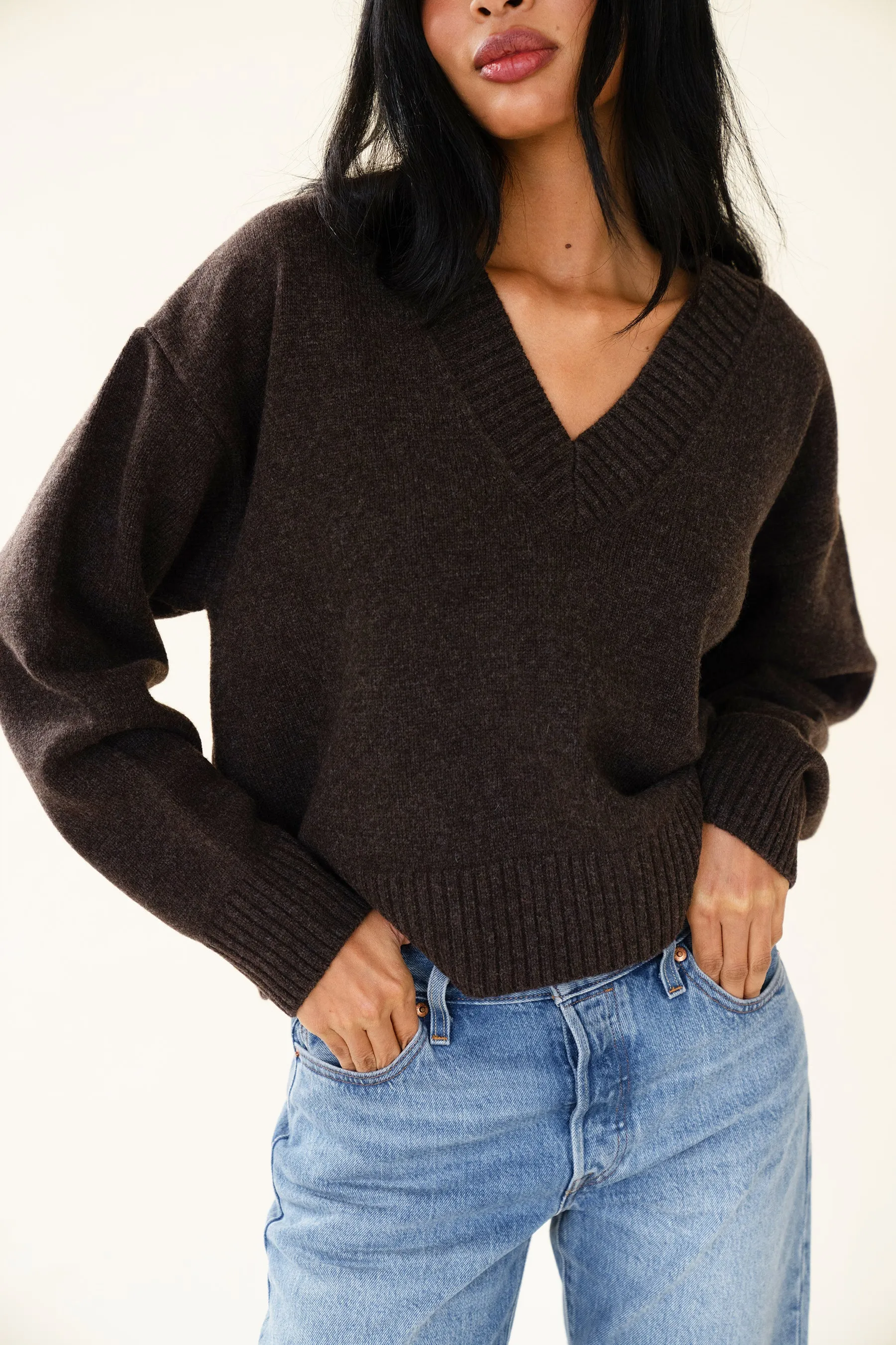 ELORA KNIT - COFFEE