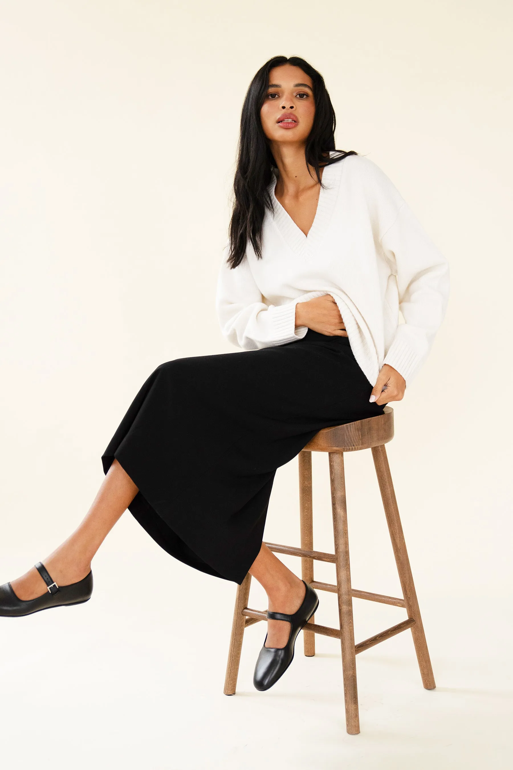 ELORA KNIT - CREAM