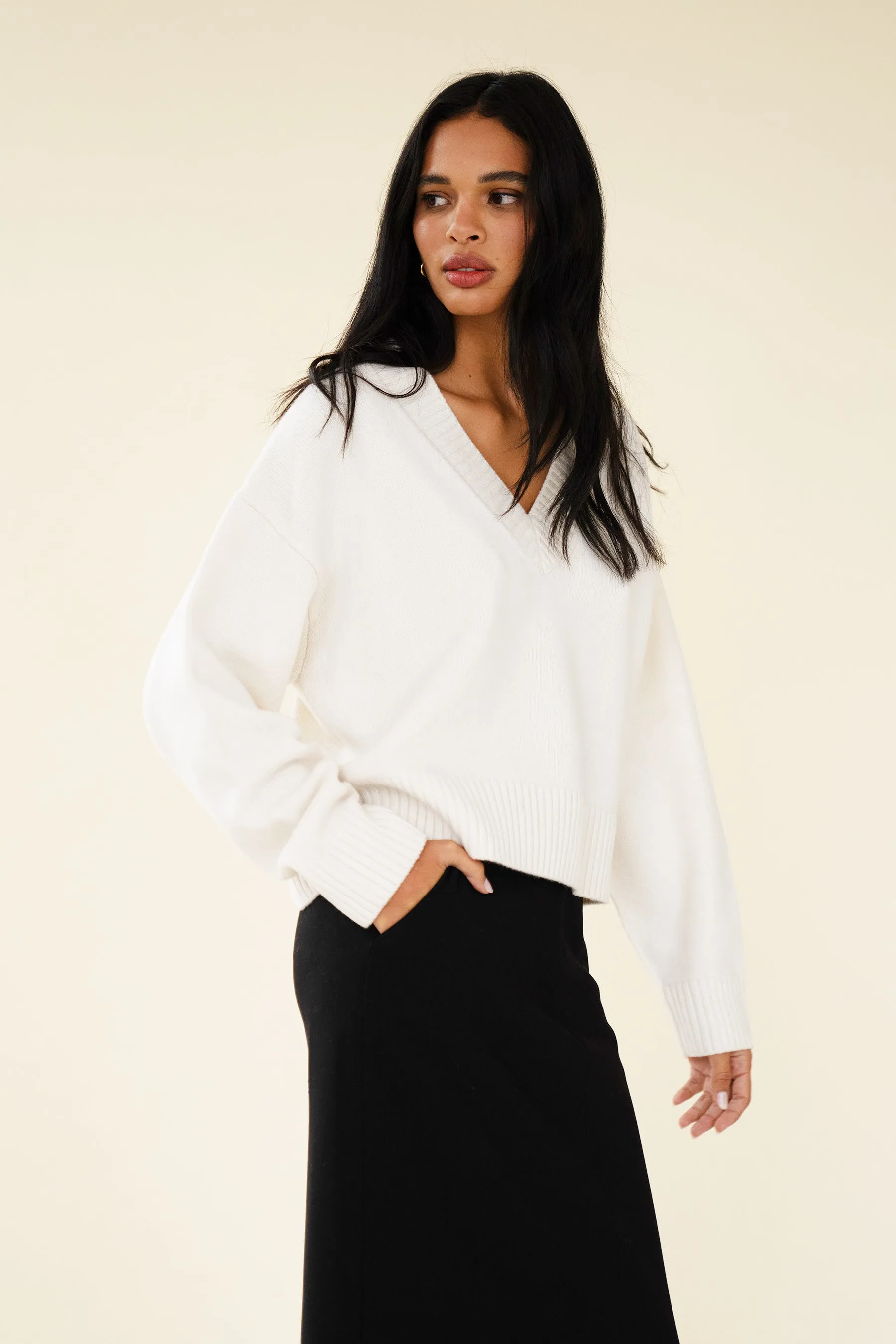 ELORA KNIT - CREAM