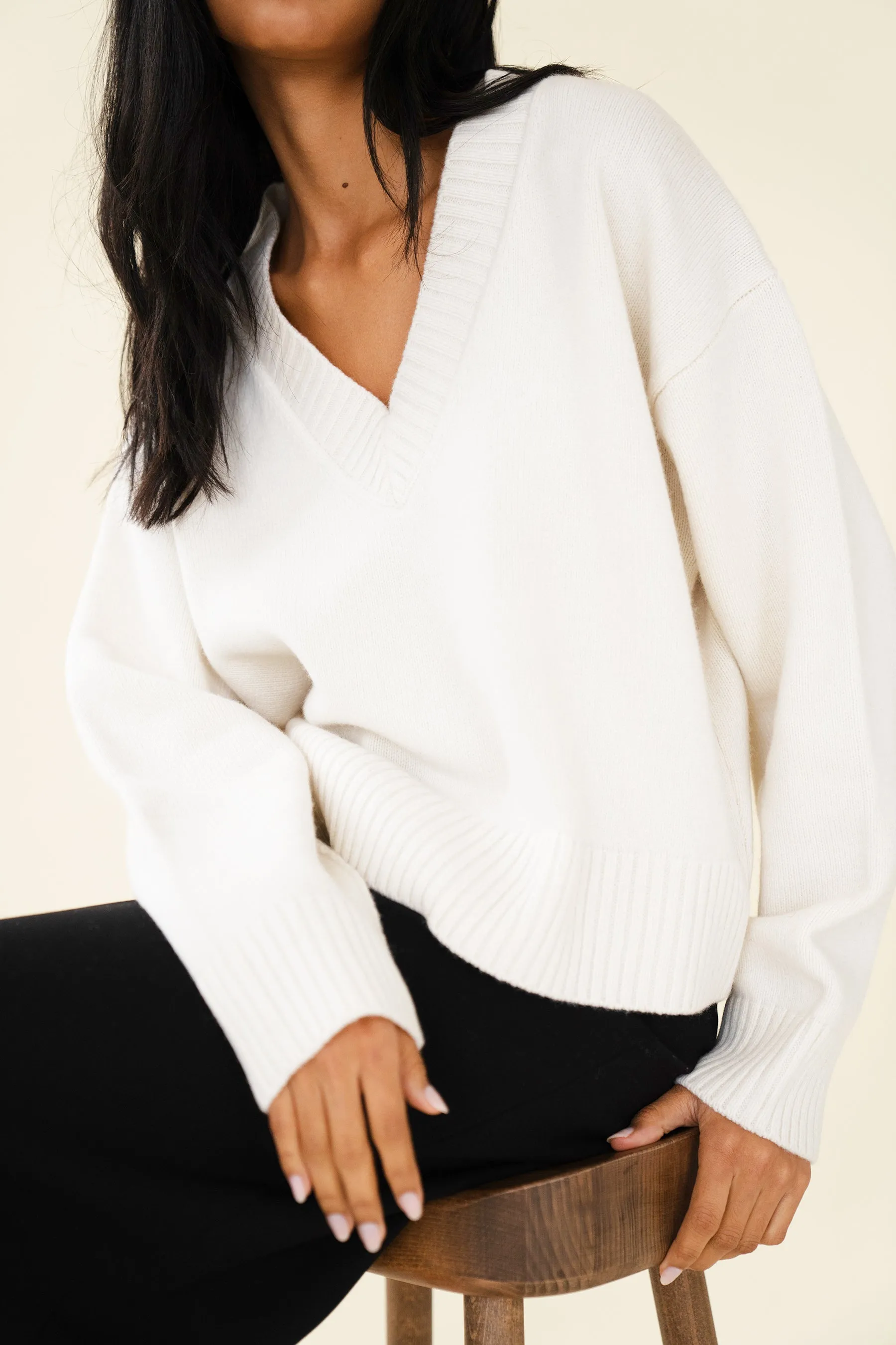 ELORA KNIT - CREAM