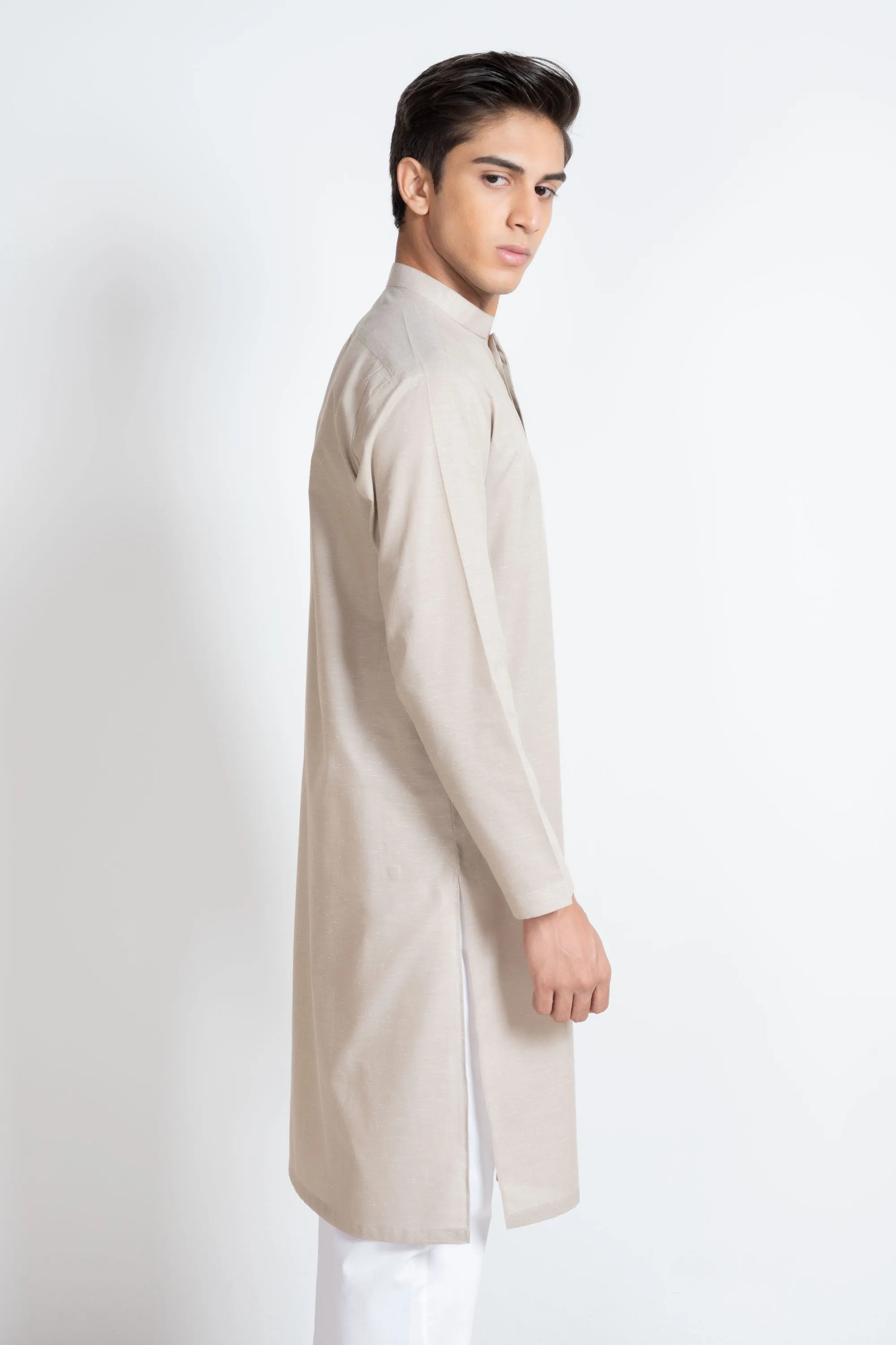 Embroidered Placket Kurta