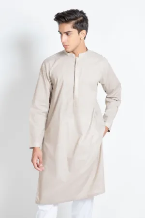 Embroidered Placket Kurta