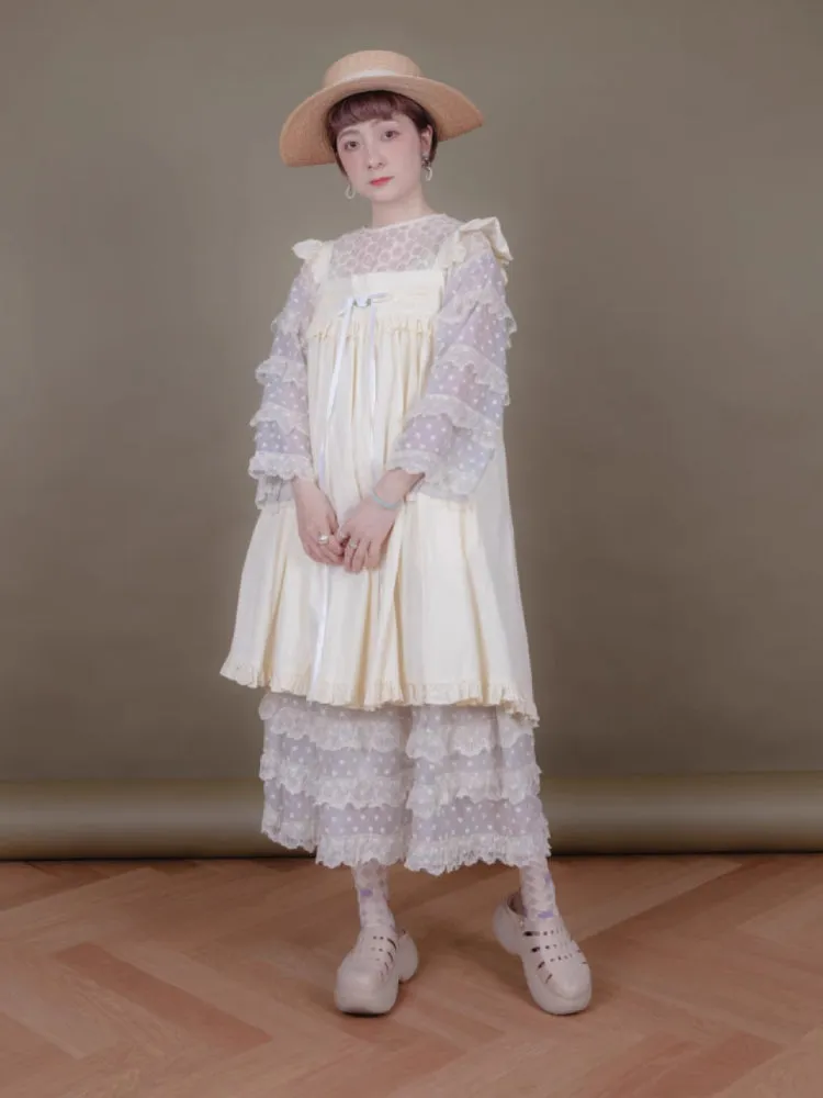 Embroidered silk cotton skirt【s0000006880】