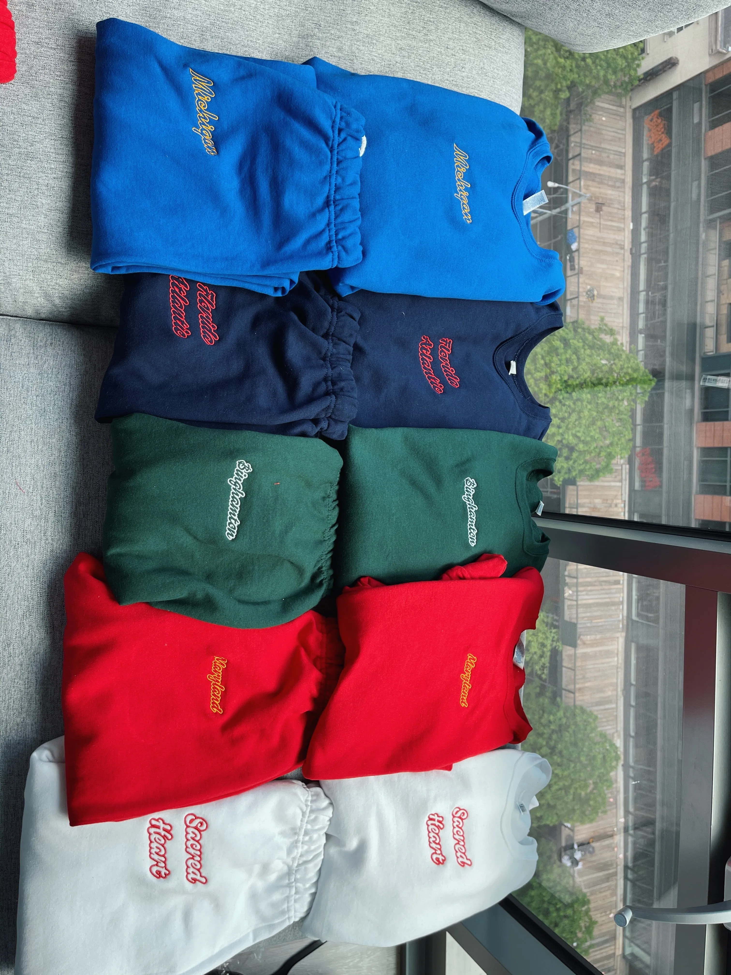 Embroidered Sweatshirt (Any School)