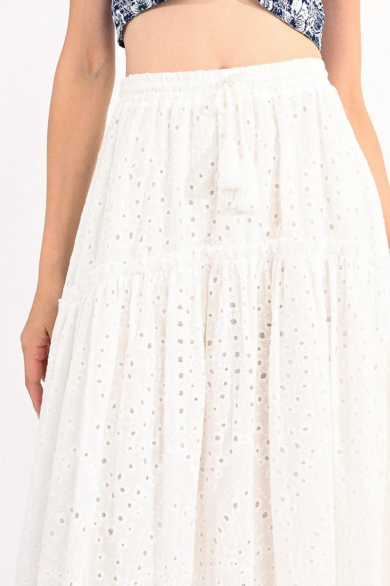 ENGLISH LACE SKIRT