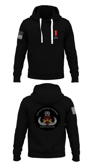EOD SOF Support Training  Store 1  Core Men's Hooded Performance Sweatshirt - 55494020521