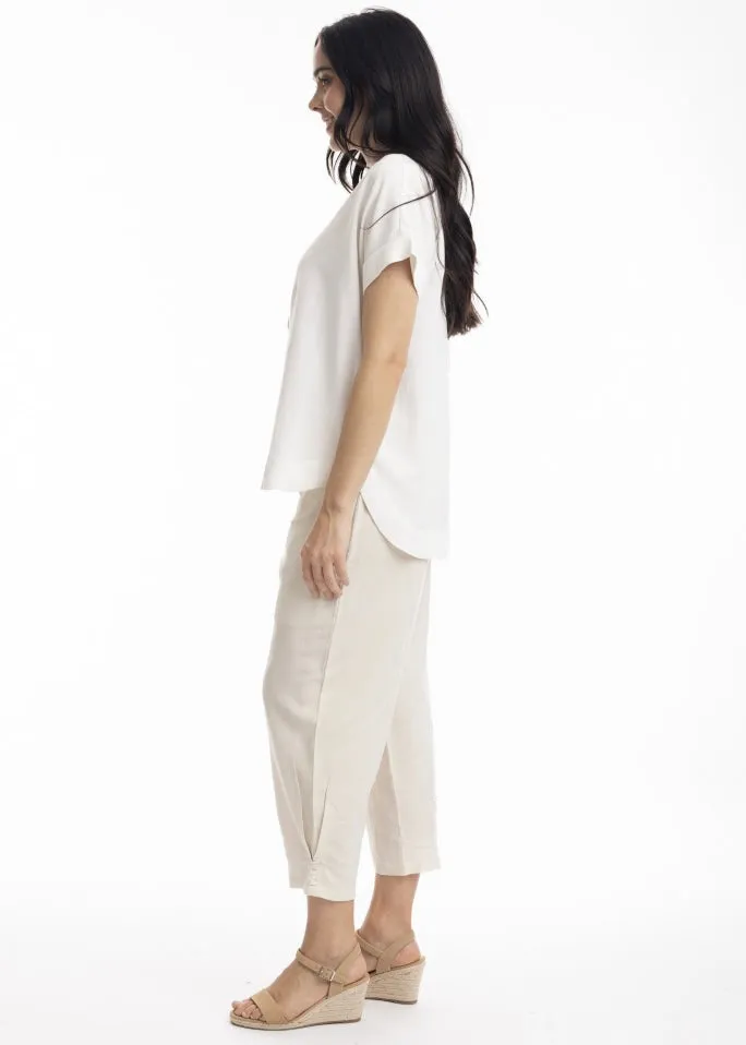 Essentials Linen Pants Sand