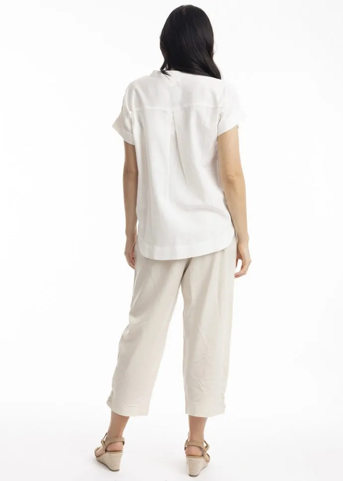Essentials Linen Pants Sand