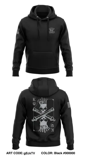 FA Master Gunner Division Store 1  Core Men's Hooded Performance Sweatshirt - gEckTV