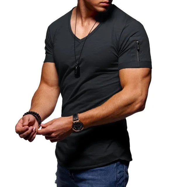 Fashion Slim Short-Sleeved T-shirt