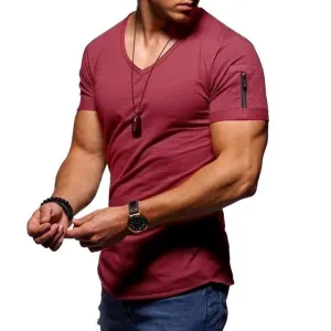 Fashion Slim Short-Sleeved T-shirt