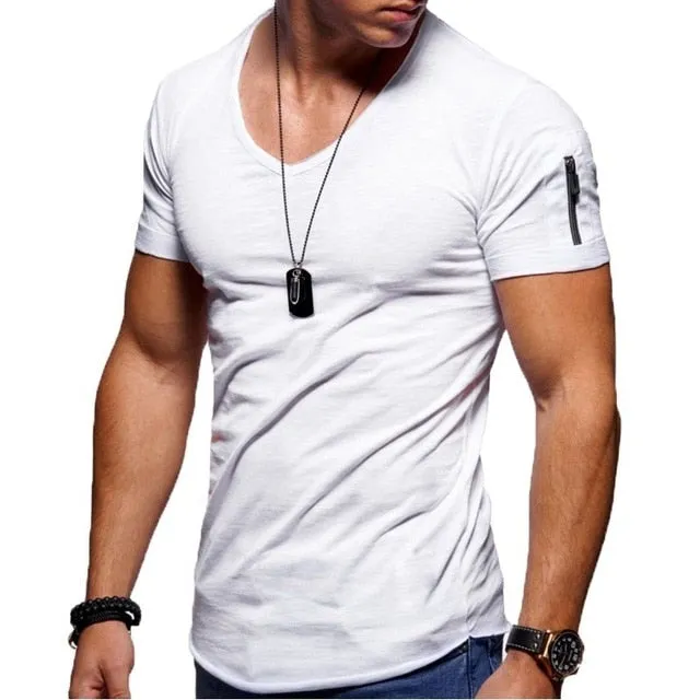 Fashion Slim Short-Sleeved T-shirt