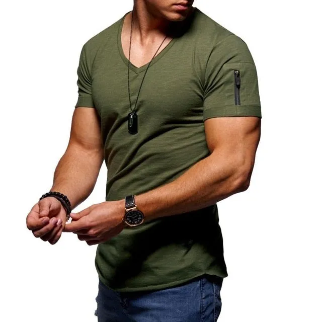 Fashion Slim Short-Sleeved T-shirt