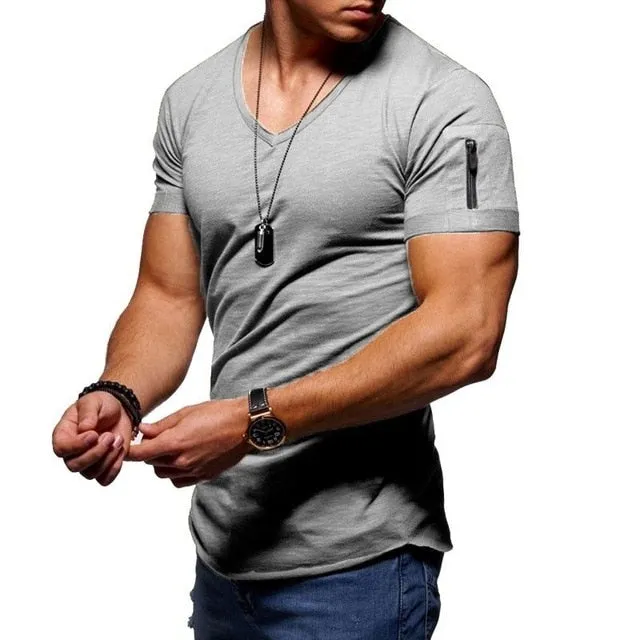 Fashion Slim Short-Sleeved T-shirt