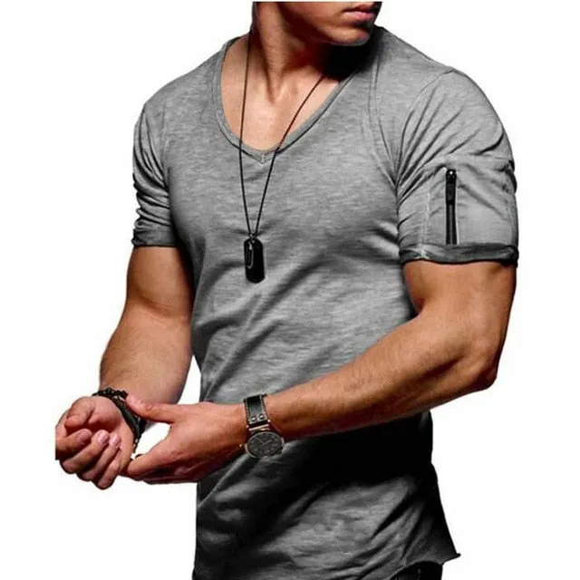 Fashion Slim Short-Sleeved T-shirt