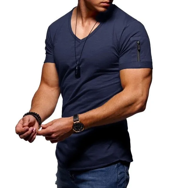 Fashion Slim Short-Sleeved T-shirt