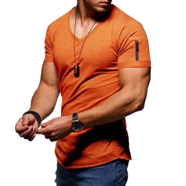 Fashion Slim Short-Sleeved T-shirt