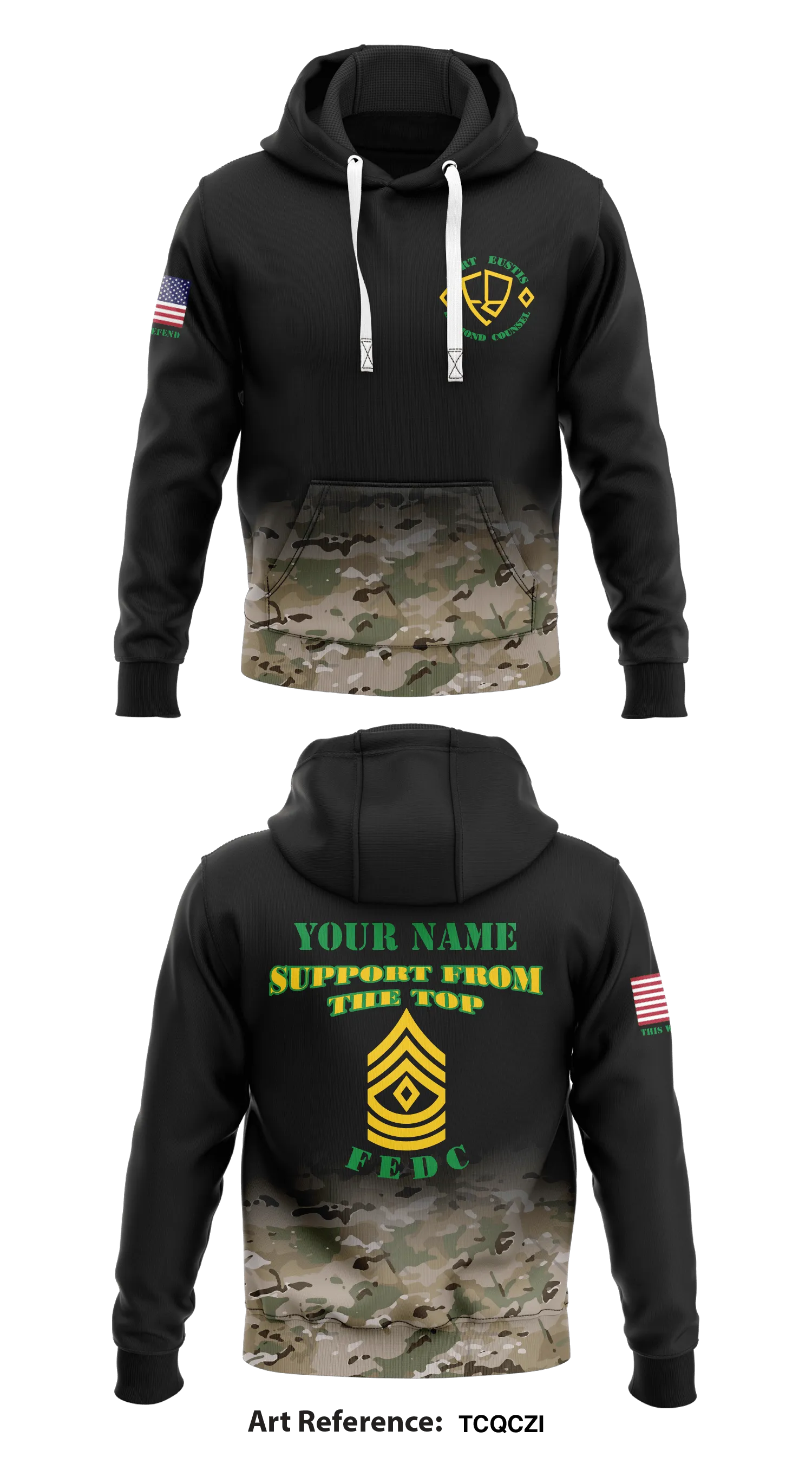 FEDC Store 1  Core Men's Hooded Performance Sweatshirt - TCqCZI