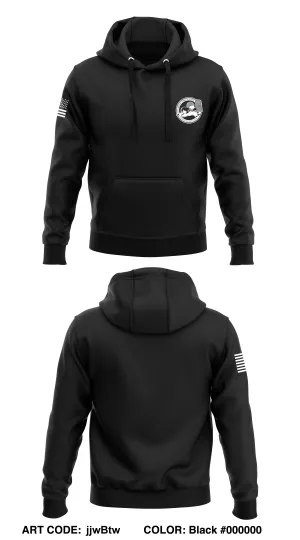 FINANCIAL CRIMES TASK FORCE Core Men's Hooded Performance Sweatshirt - JJWBTW