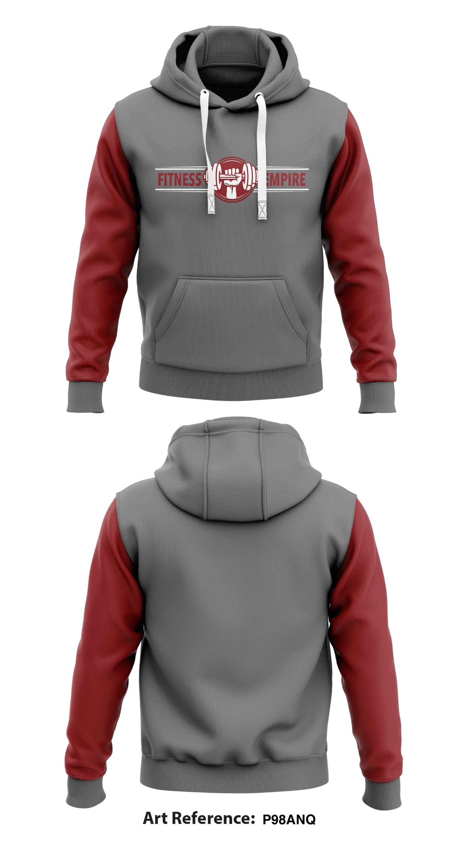 Fitness empire Store 1  Core Men's Hooded Performance Sweatshirt - P98aNq