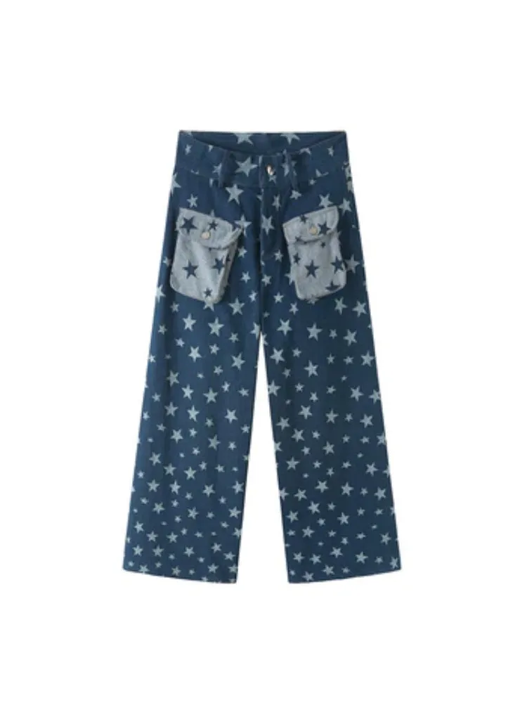 flared wide leg jeans
