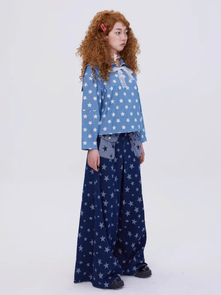 flared wide leg jeans