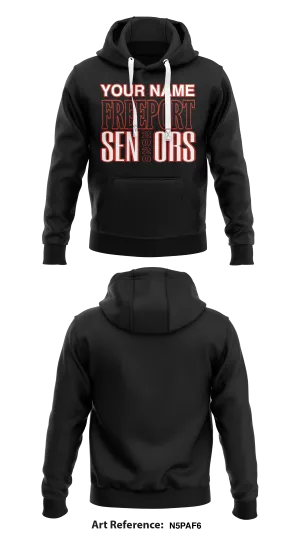 Freeport Seniors  Core Men's Hooded Performance Sweatshirt - N5PaF6