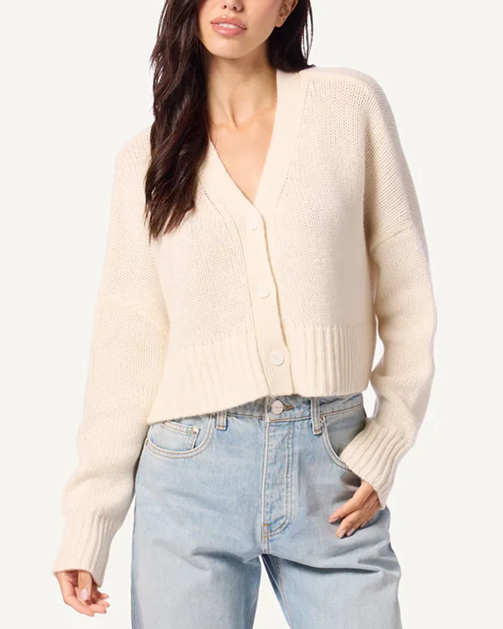 Gardenia Boxy Elliot Cardigan