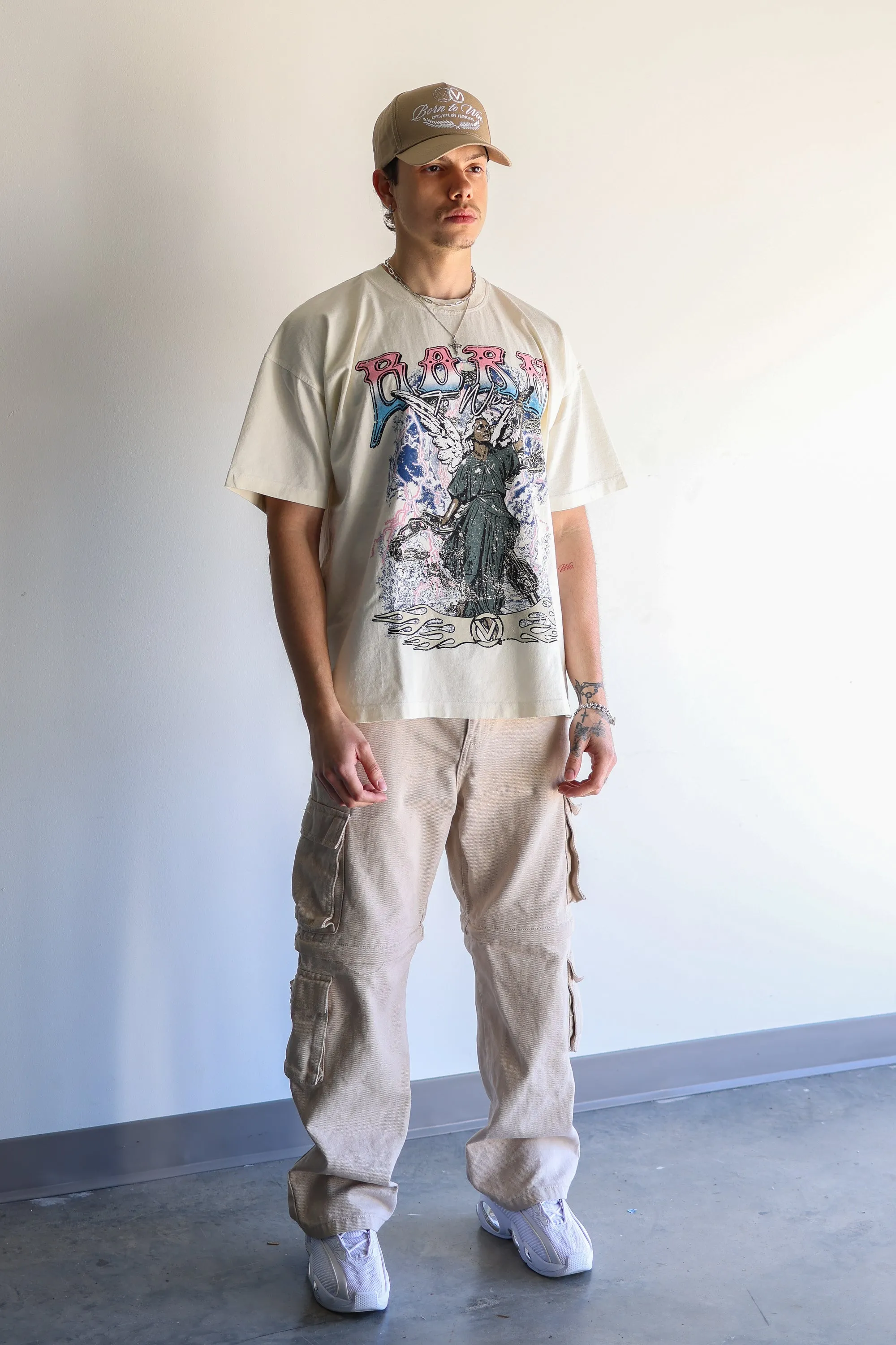 GENESIS RISING T-SHIRT - OFF WHITE
