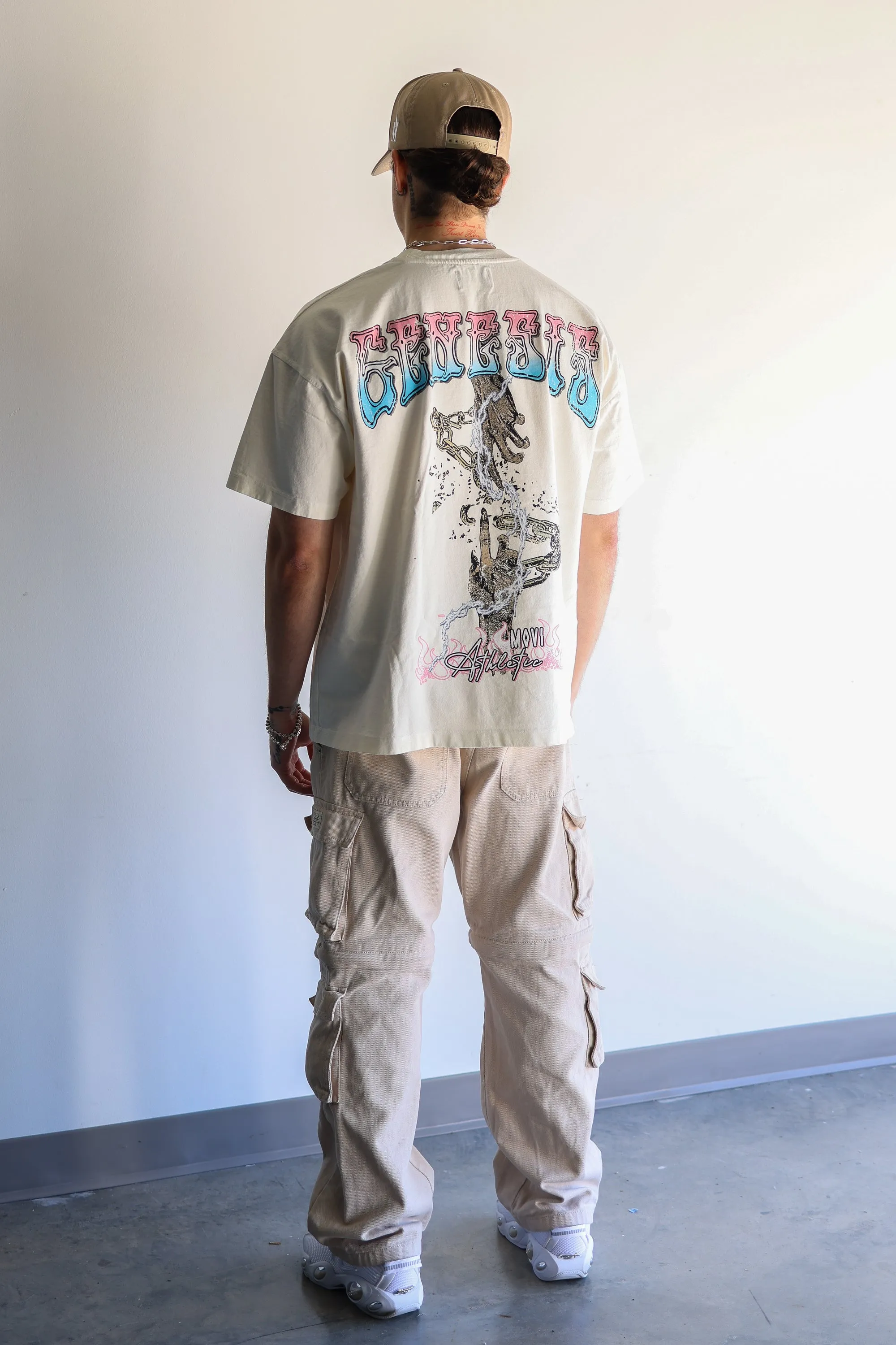 GENESIS RISING T-SHIRT - OFF WHITE