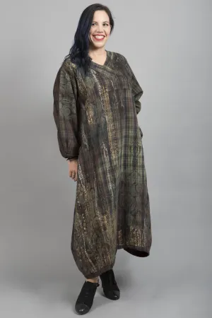 Gilded Dreams Blue Moon Dress Printed
