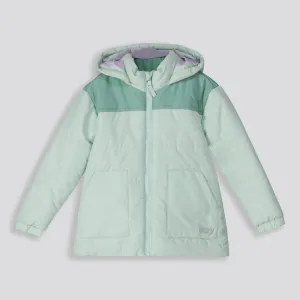 Girls Puffer Jacket _ 159157 _ Green