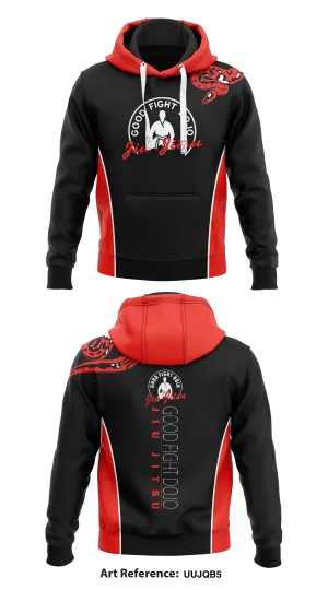 Good Fight Dojo Store 1  Core Men's Hooded Performance Sweatshirt - uUjQb5