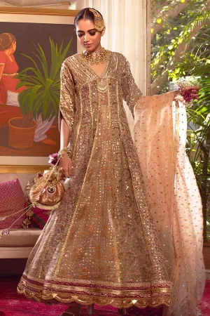 Gota Work Frock for Wedding Party #Y6187