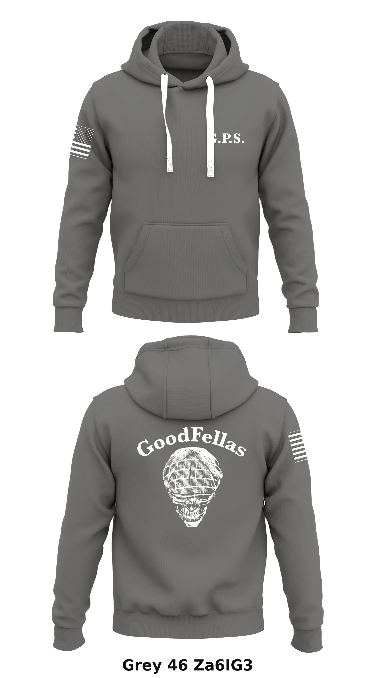 G.P.S.  Store 1  Core Men's Hooded Performance Sweatshirt - Za6IG3