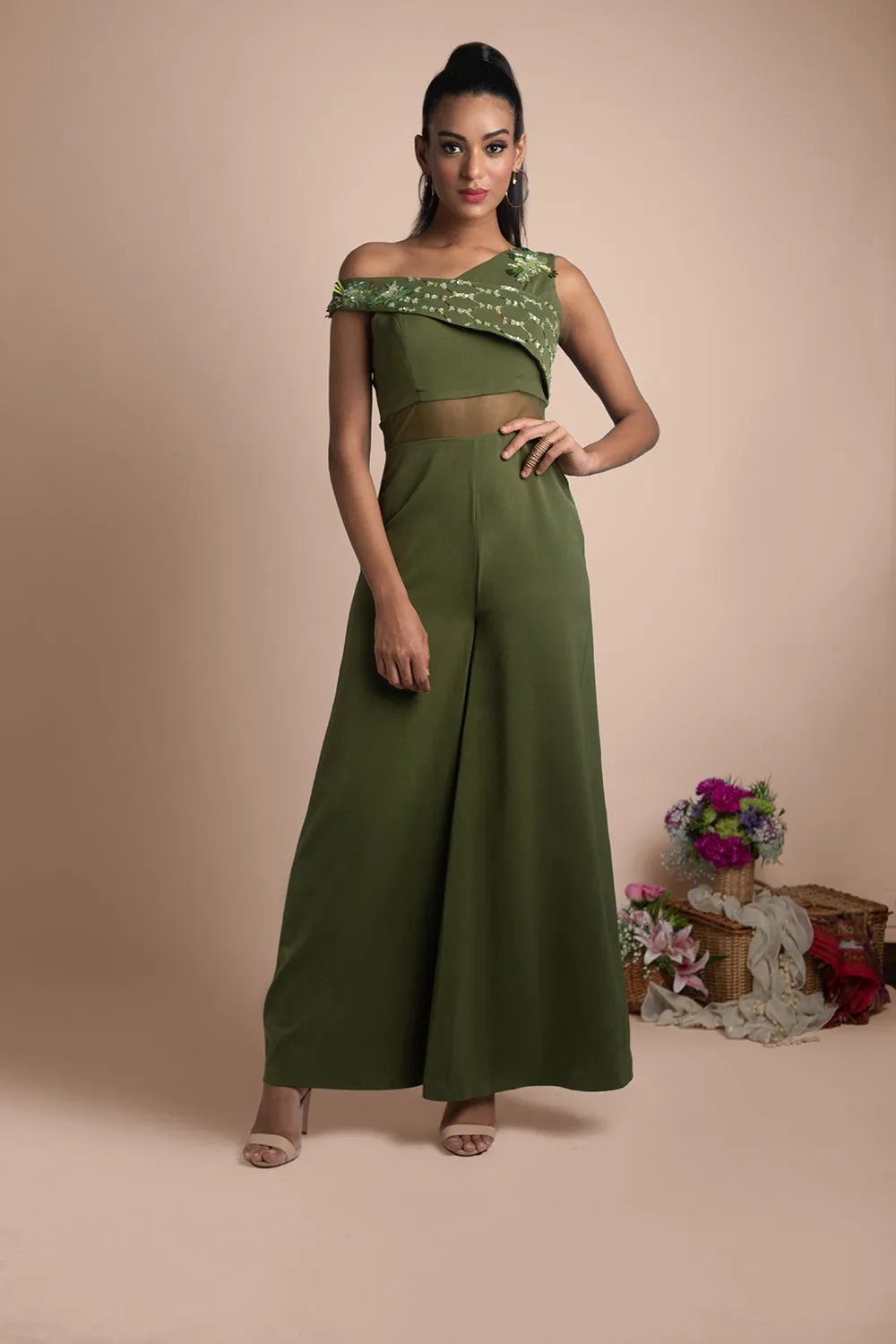 Green Jumpsuit
