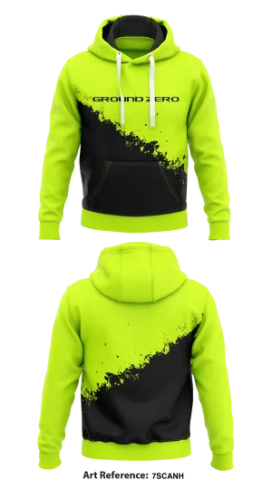 Ground Zero Store 1  Core Men's Hooded Performance Sweatshirt - 7SCANH