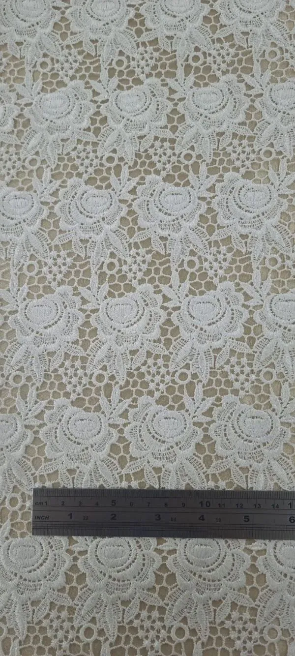 Guipure lace Angel Ivory