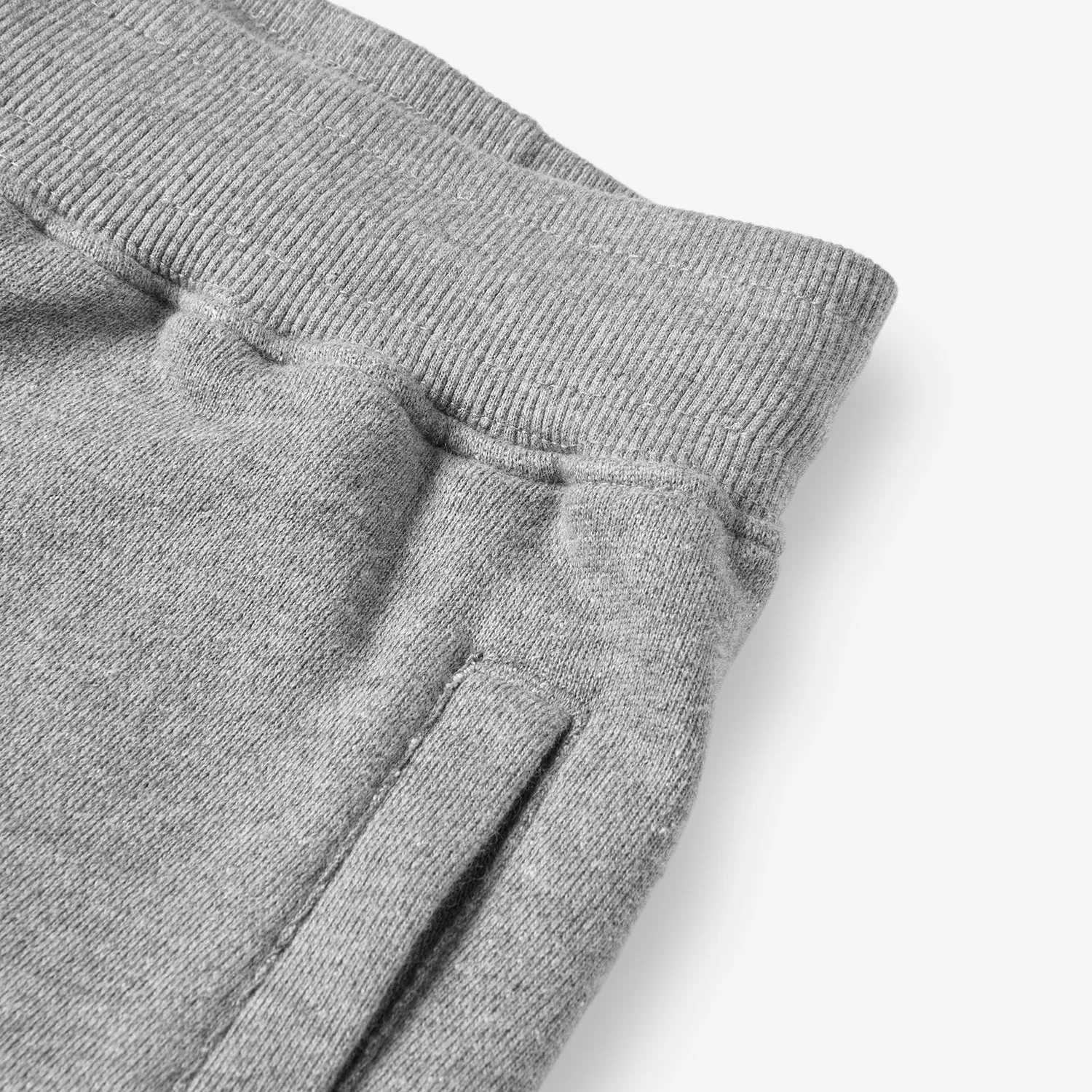 Hayden Embroidered Sweatpants - Grey Marl