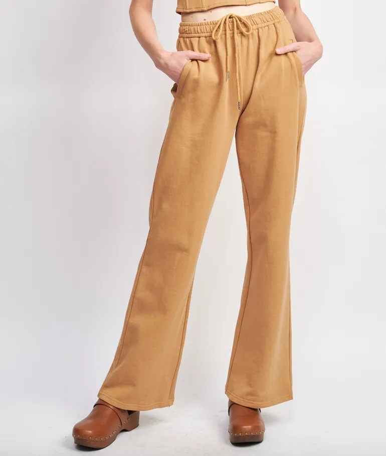 High Rise Wide Leg Pants