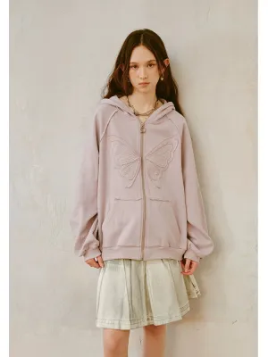Hooded loose sweatshirt【s0000006425】