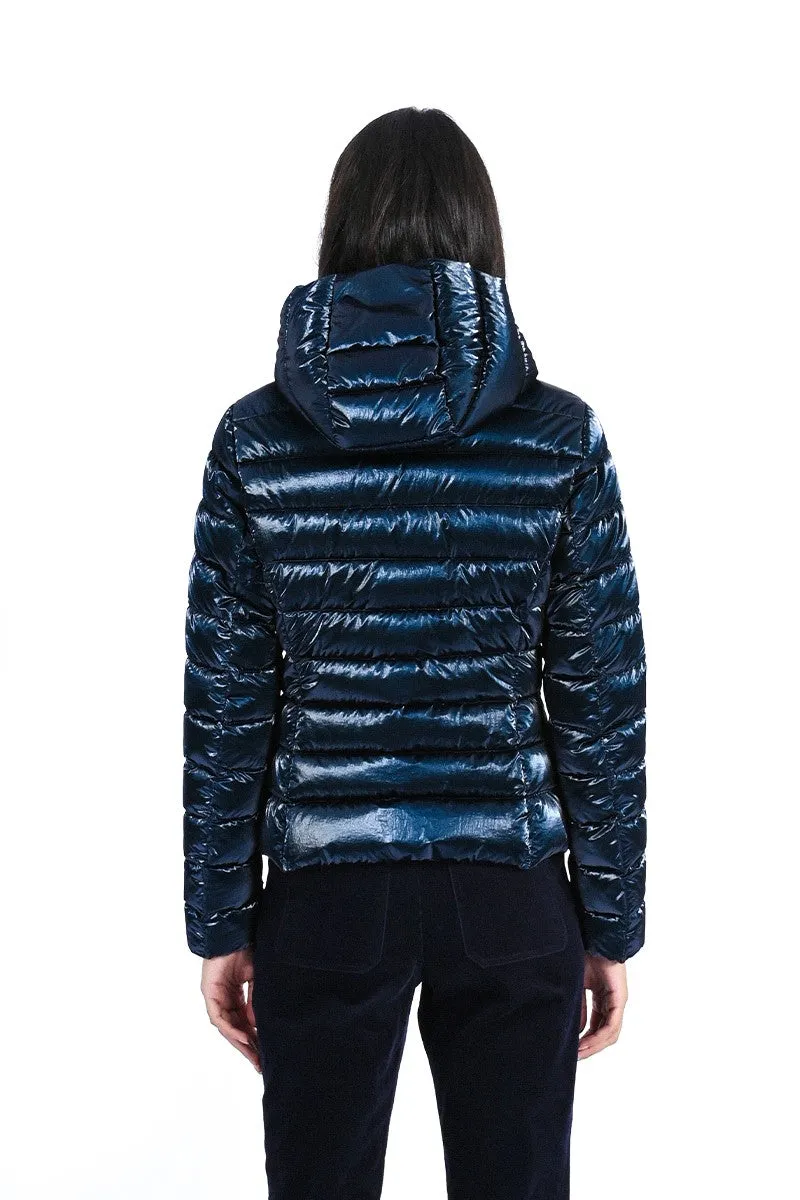 HOODED PUFFER COAT