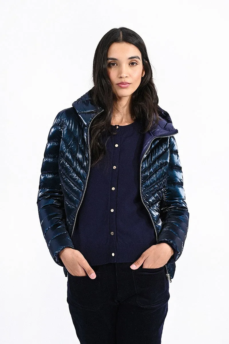 HOODED PUFFER COAT