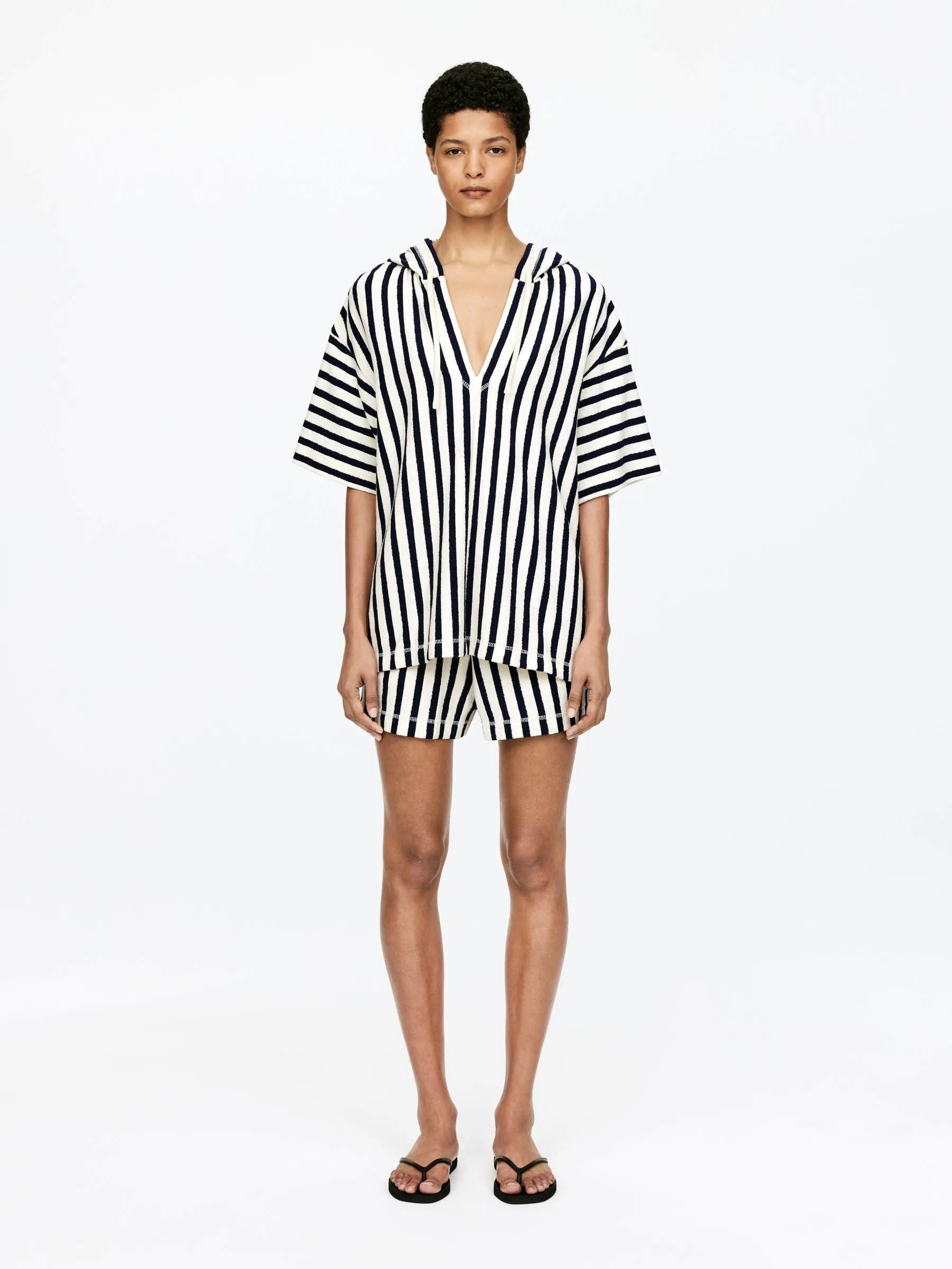 Hooded Towel Top