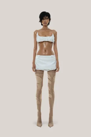 HUELLEY ROSE • White Ina Top