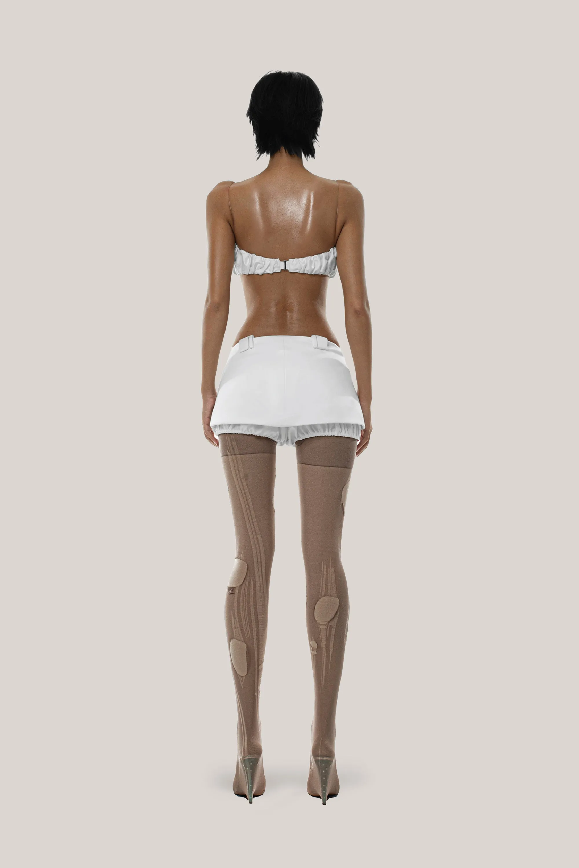 HUELLEY ROSE • White Ina Top