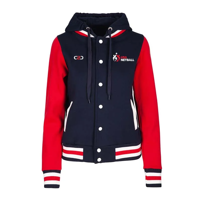 Inspire USA Netball Hooded Jacket