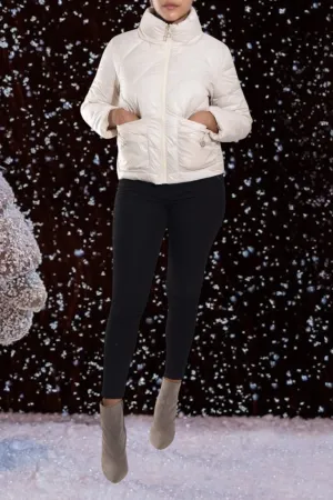 Ivory Puffer Jacket
