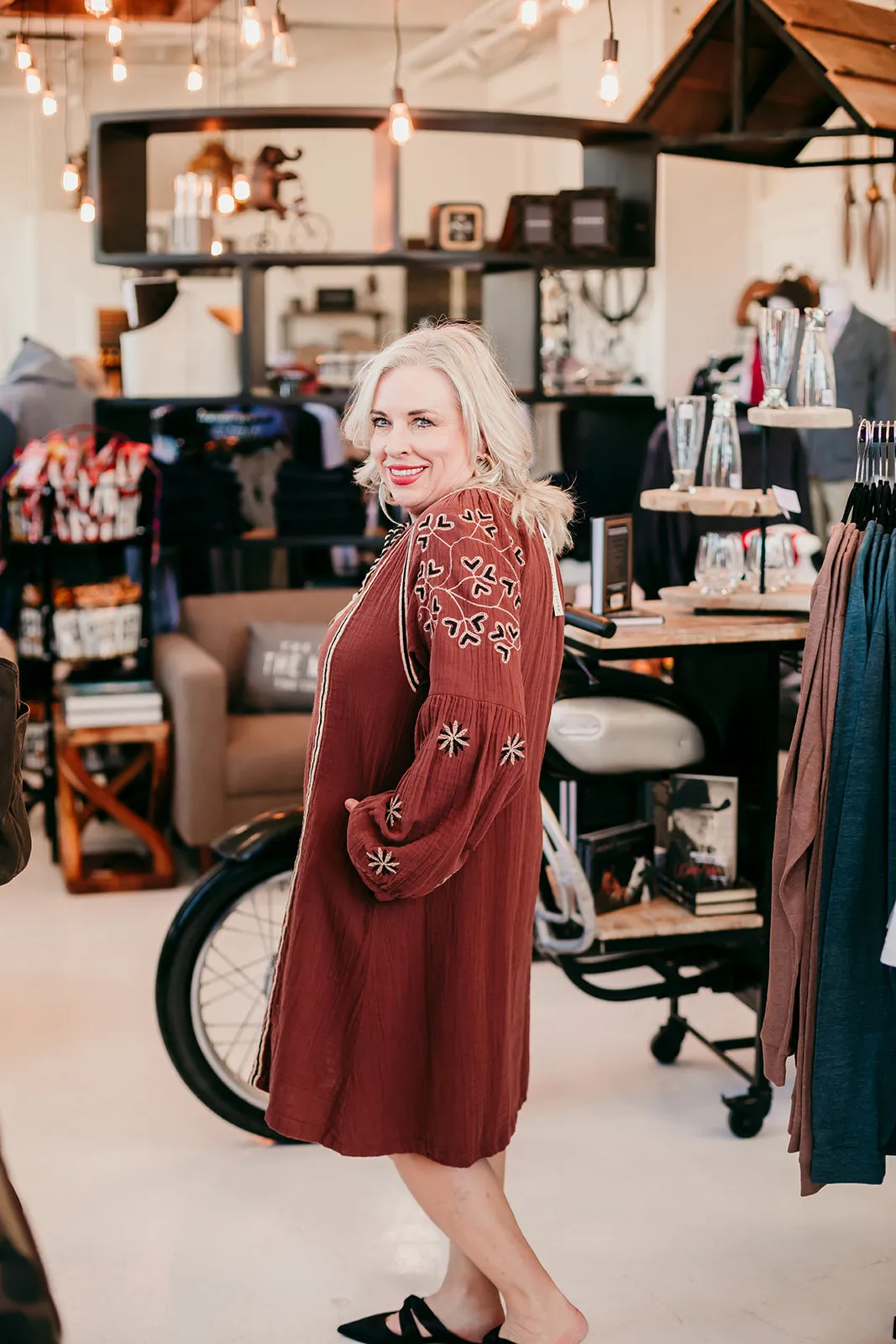 Ivy Jane Tribal Embroidered Dress