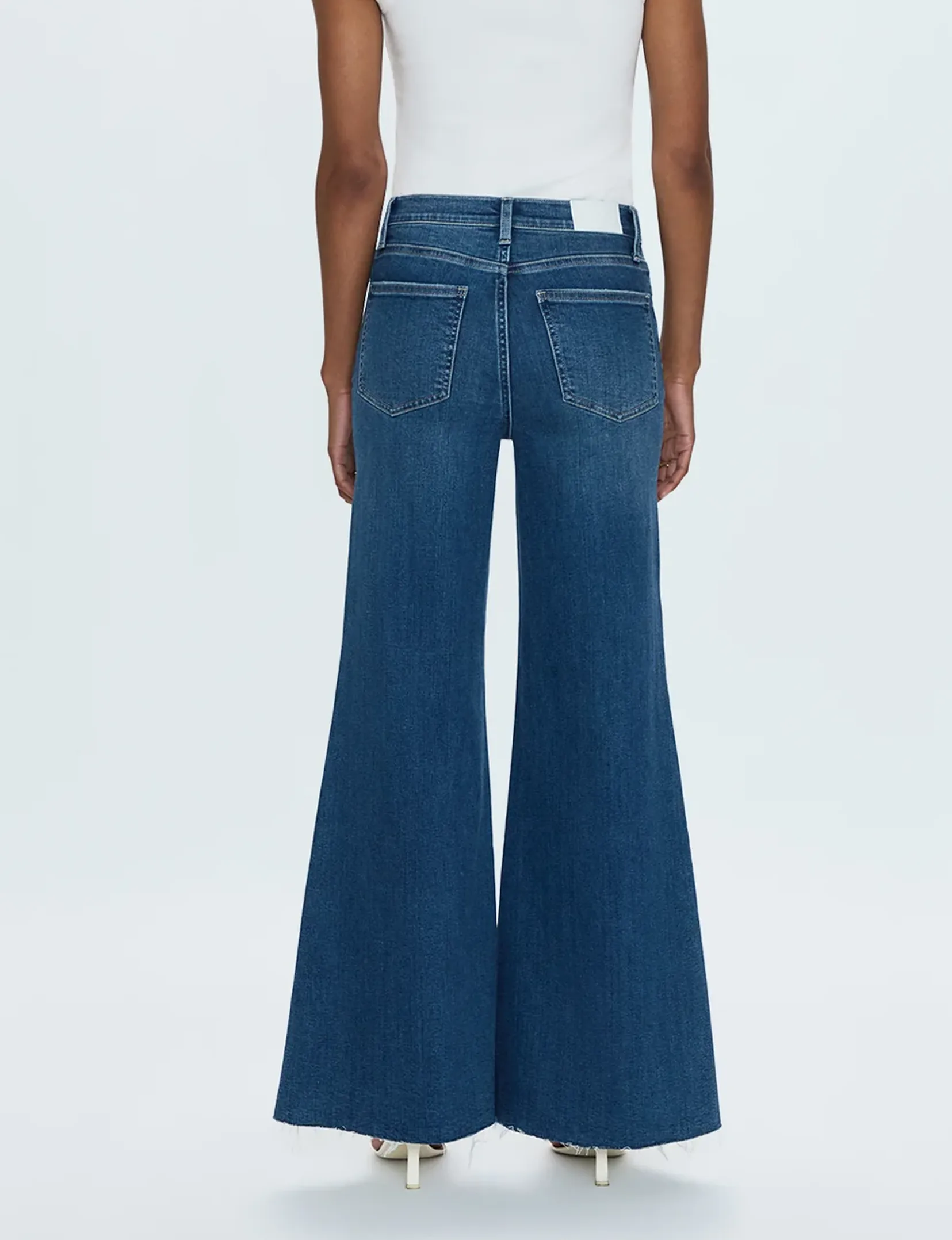 Izzy Mid Rise Wide Leg, Study